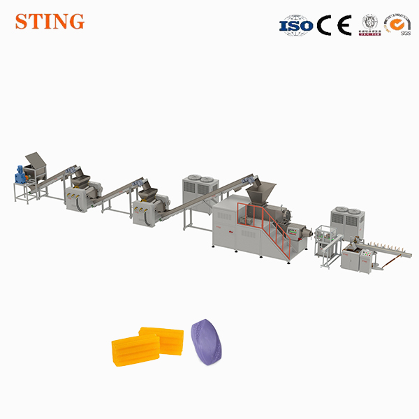 automatic soap finishing line